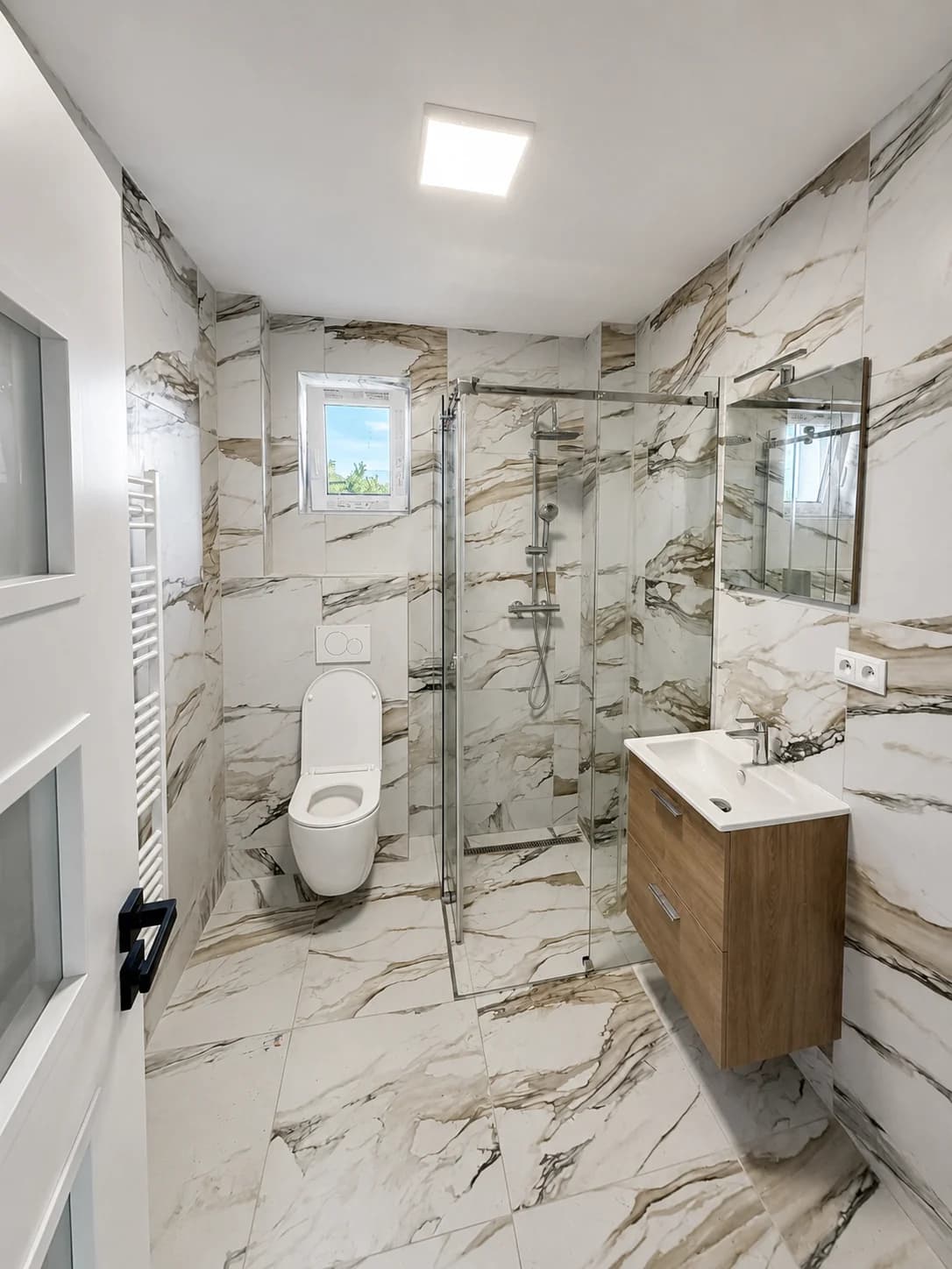 Byt C – WC v koupelně